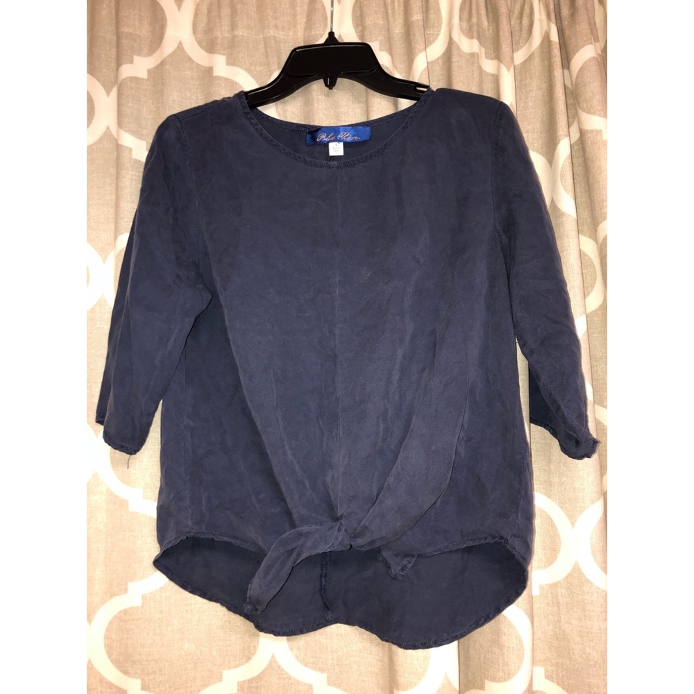 Tie front top